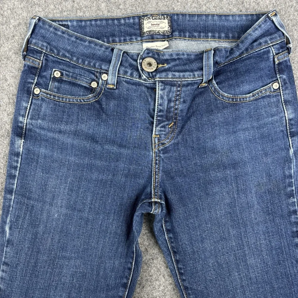 Levi's 526 Slender Bootcut Jeans Women's 6 Medium Y2K Medium‎ Wash Red Tab Denim